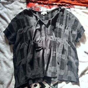 Women's Black Umgee Top